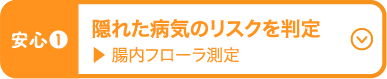 隠れた病気のリスクを測定 腸内フローラ測定